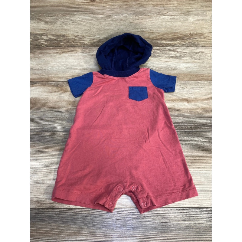 Carter’s Hooded Shortie Romper Red sz 18m Red 18m