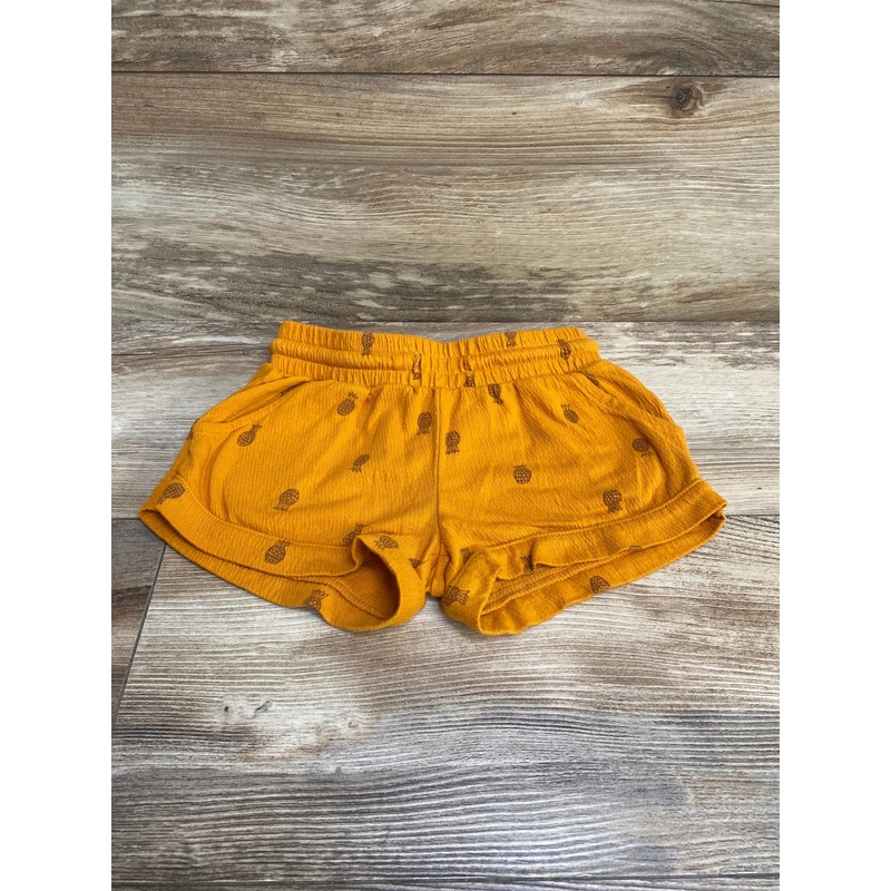 Carter’s Pineapple Print Shorts Gold sz 4T Gold