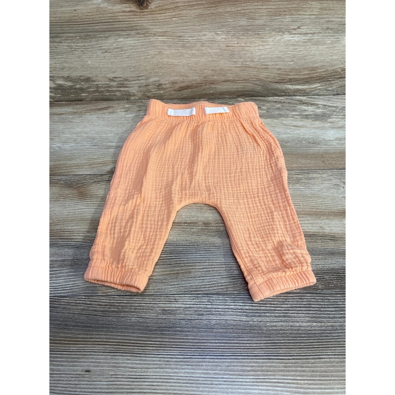 Cat & Jack Muslin Pants Peach sz 6-9m Pink 6m