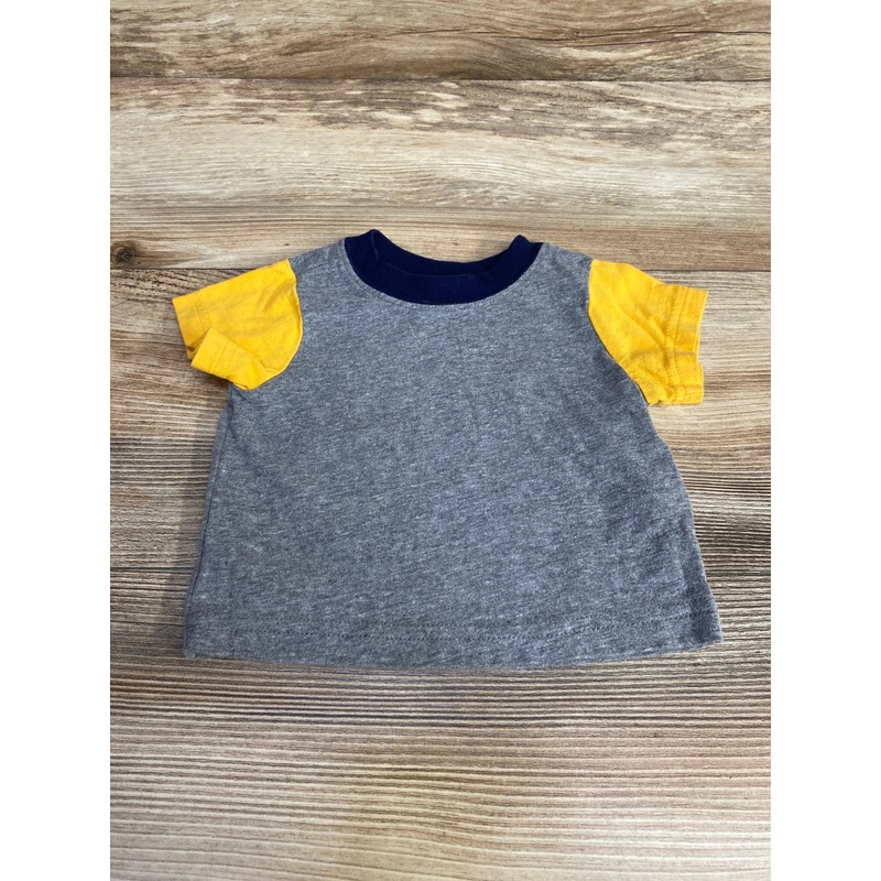 Children’s Place Short Sleeve Shirt Grey sz 0-3m Grey Newborn