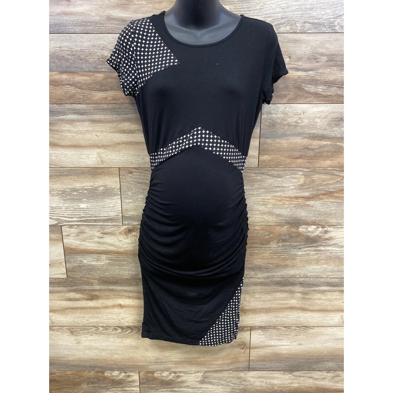 Kimi + Kai Bodycon Dress Black sz Small Black Maternity Small
