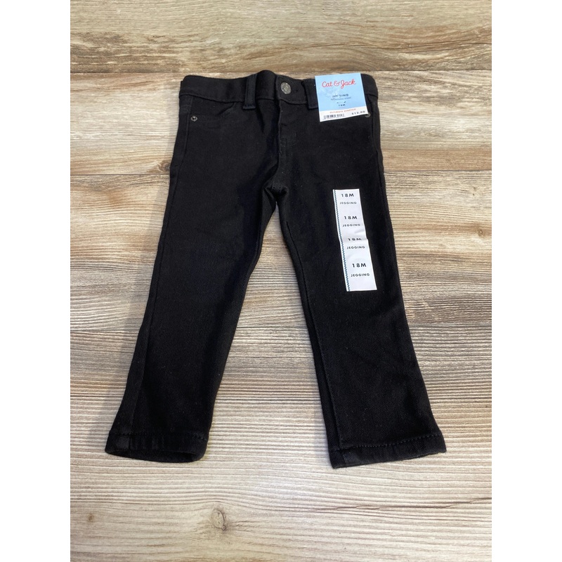 NEW Cat & Jack Jeggings Black sz 18m Black 18m