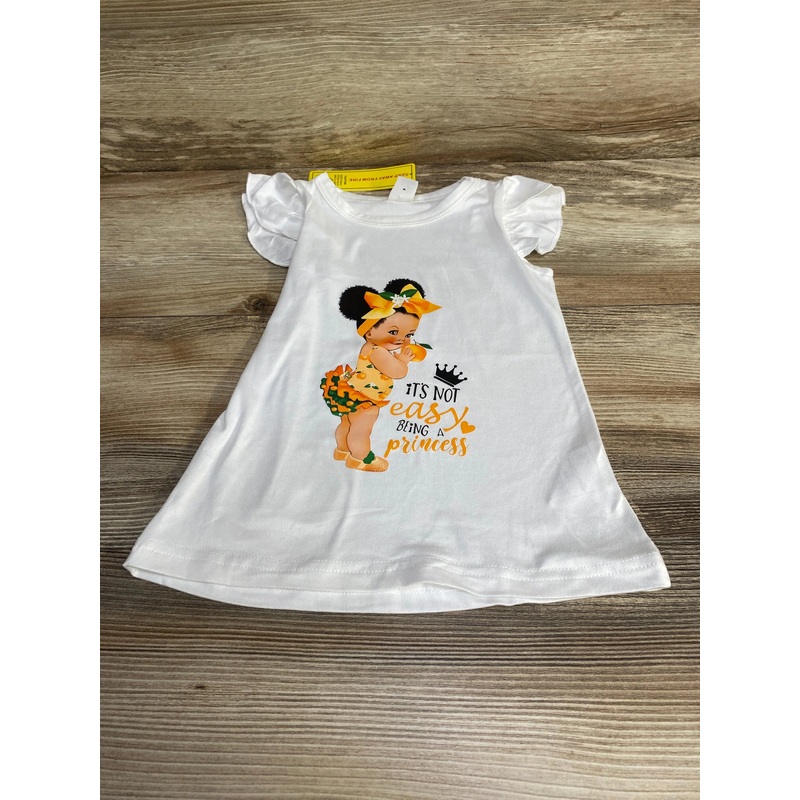 NEW Shein Graphic Shirt White sz 6-9m White 6m