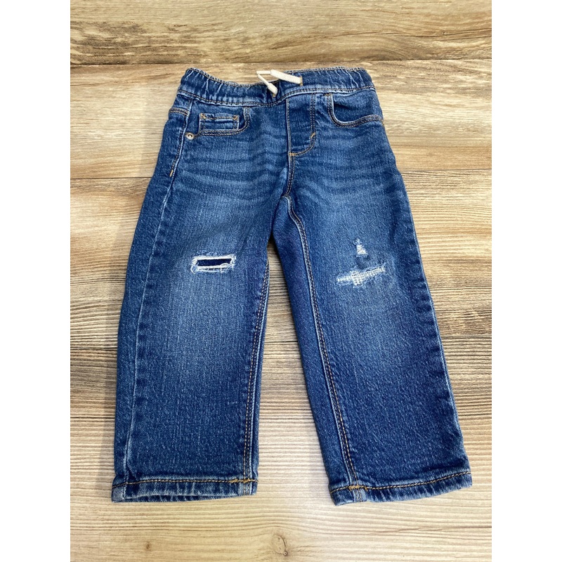 Old Navy Drawstring Skinny Jeans Blue sz 18-24m Blue 18m