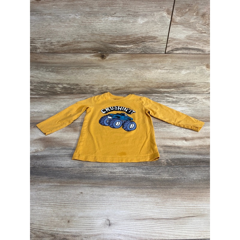 Oshkosh Crushin’ It Shirt Yellow sz 18m Yellow 18m