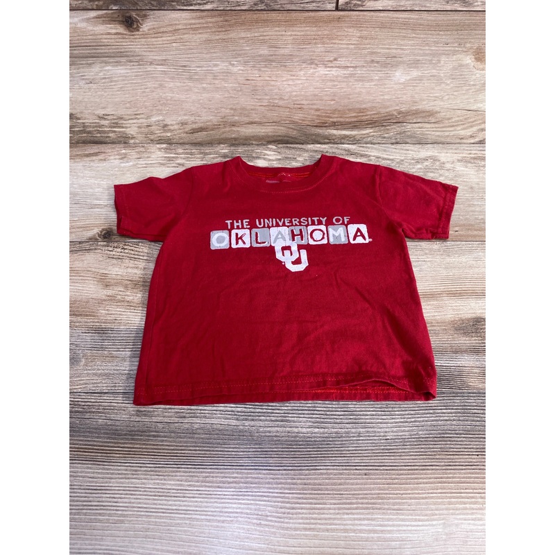 Russell The University Of Oklahoma Shirt Red sz 3T Red 3T