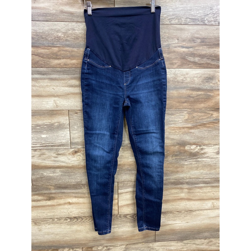 Seraphine Full Panel Jeans Blue sz Small Blue Maternity Small