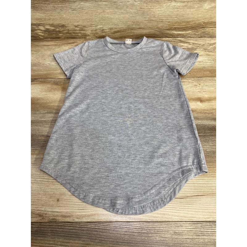 Shein Short Sleeve Tunic Grey sz 4-5T Grey 4T