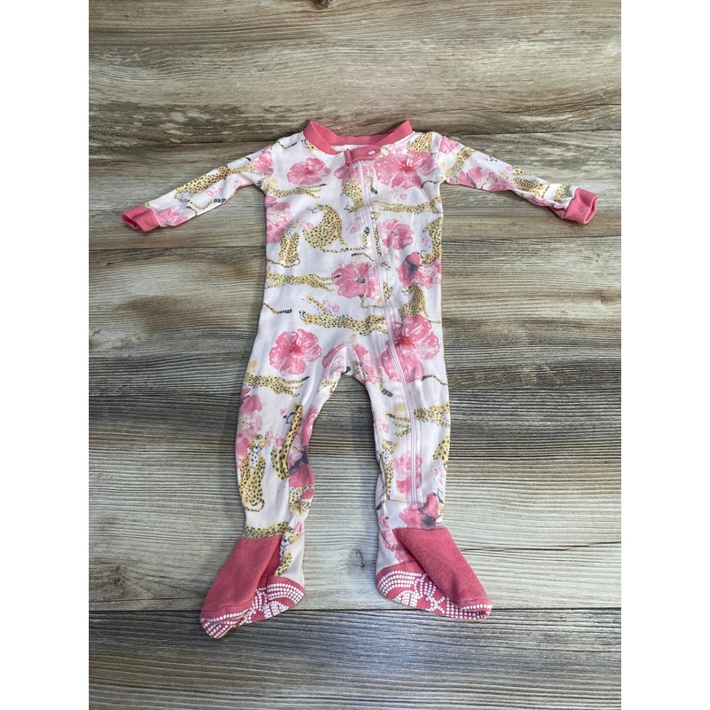 Burt’s Bees Baby Organic Floral Sleeper Pink sz 3-6m Pink 3m