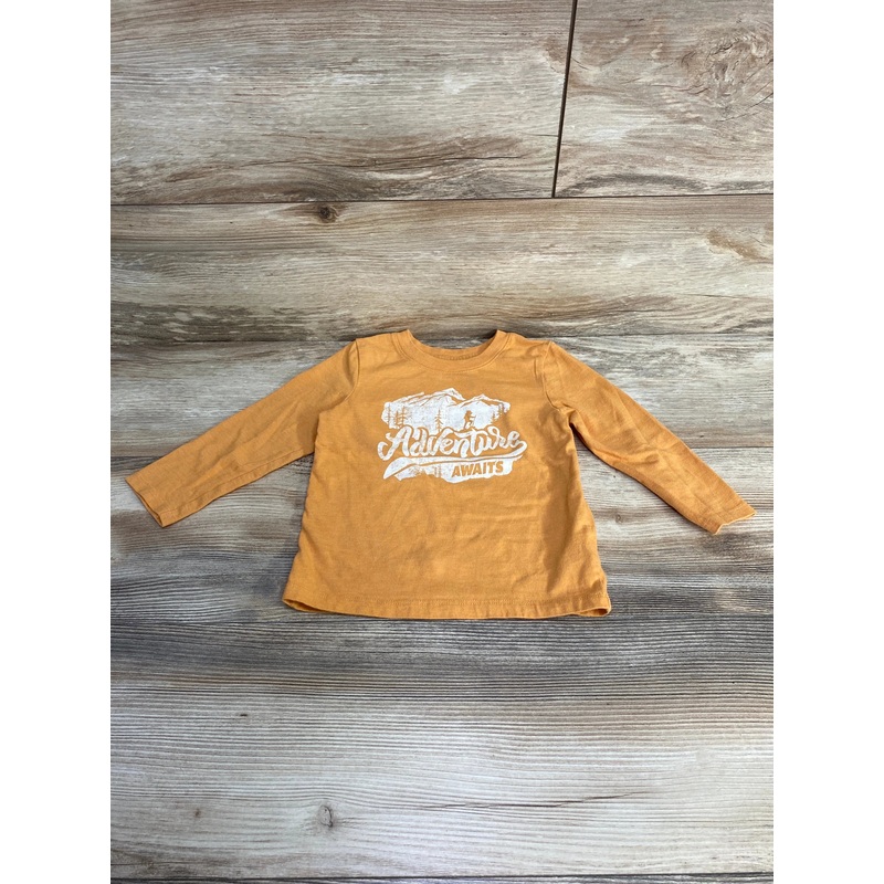 Cat & Jack Adventure Awaits Shirt Orange sz 2T Orange 2T