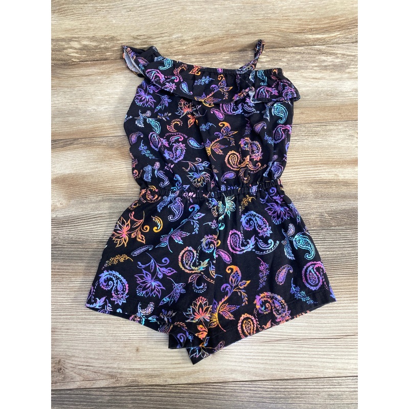 Children’s Place Paisley Romper Black sz 4T Black 4T