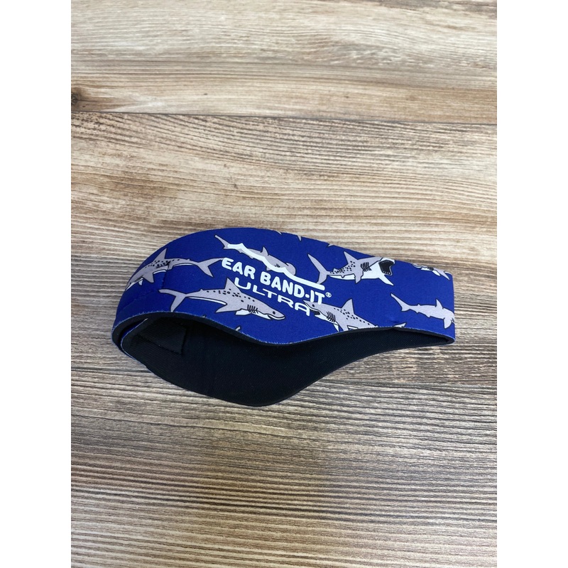 Ear Band-It Ultra Swimming Headband Blue sz 0-18m