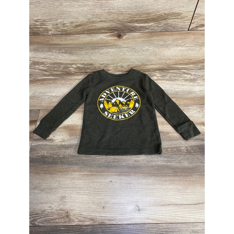 Jumping Beans Adventure Seeker Shirt Green sz 2T Green 2T