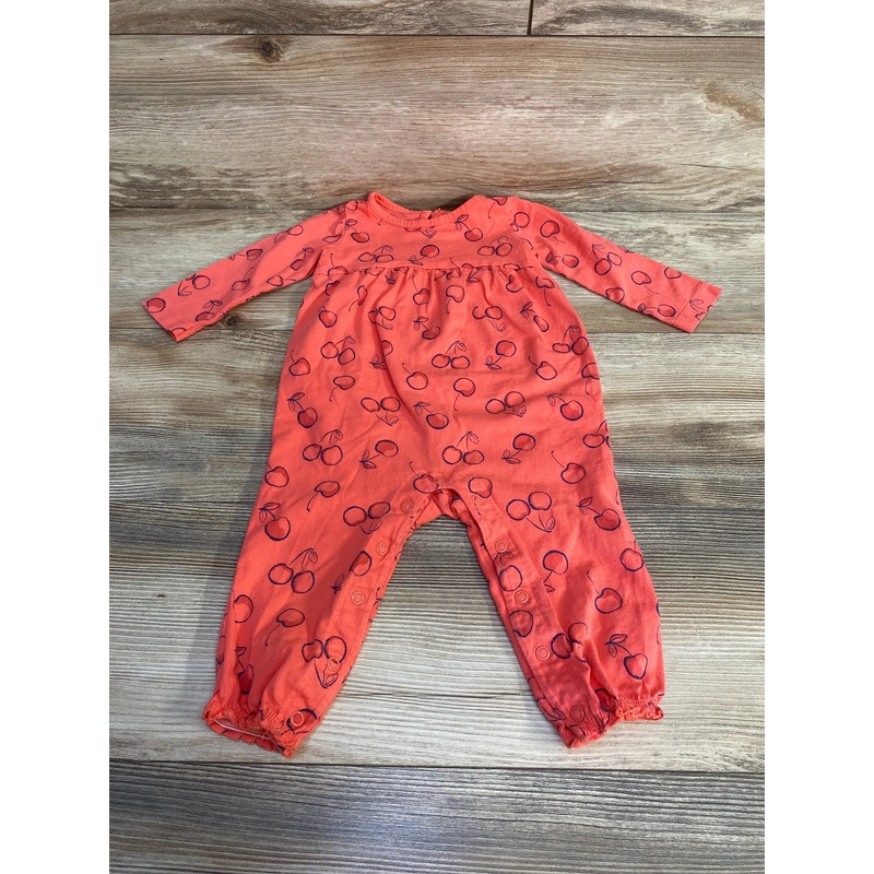 Just One You Cherry Print Coverall sz 12m Red 12m