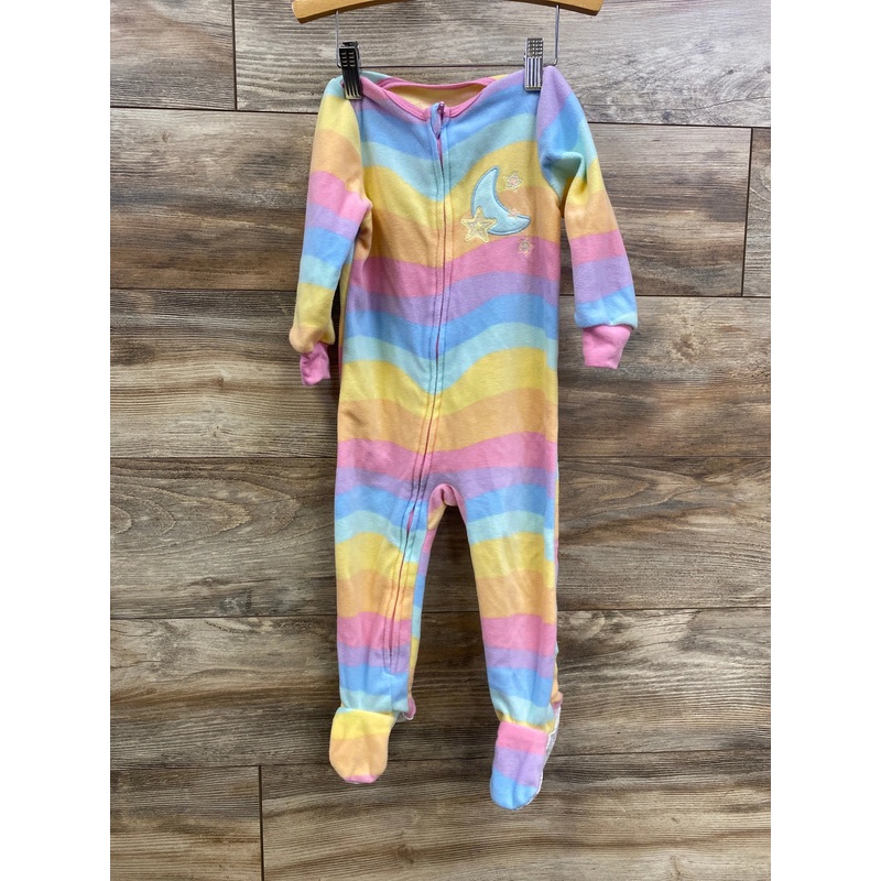 Kids Headquarters Striped Blanket Sleeper Pink sz 2T Multicolor 2T