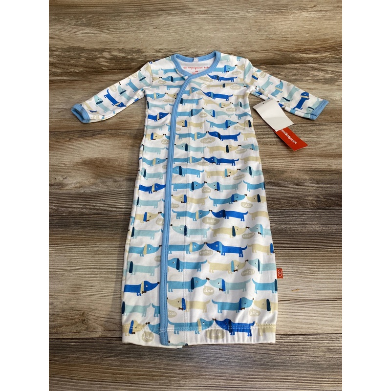 NEW Magnificent Baby Hot Dog Gown White sz Newborn White Newborn