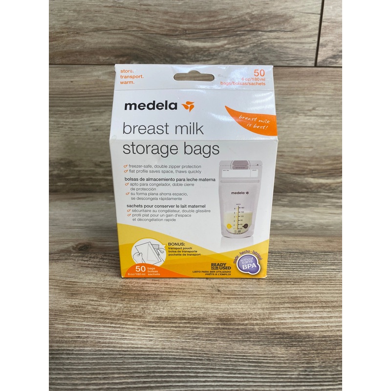 NEW Medela Breast Milk Storage Bags 50ct
