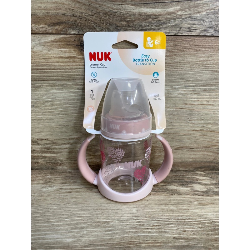NEW NUK Learner Cup, 5 oz Pink