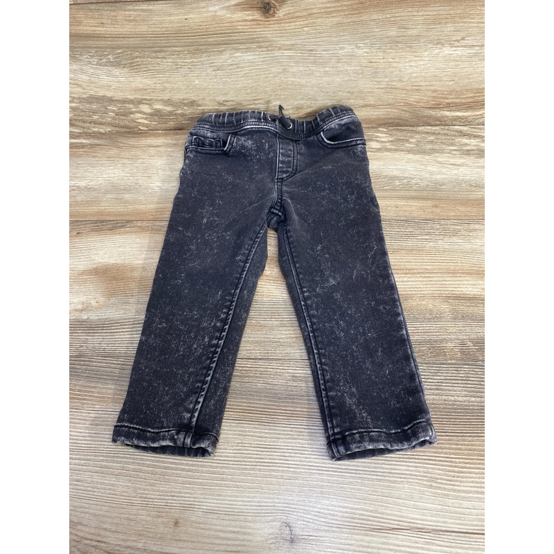 Okie Dokie Drawstring Jeans Grey sz 2T Grey 2T