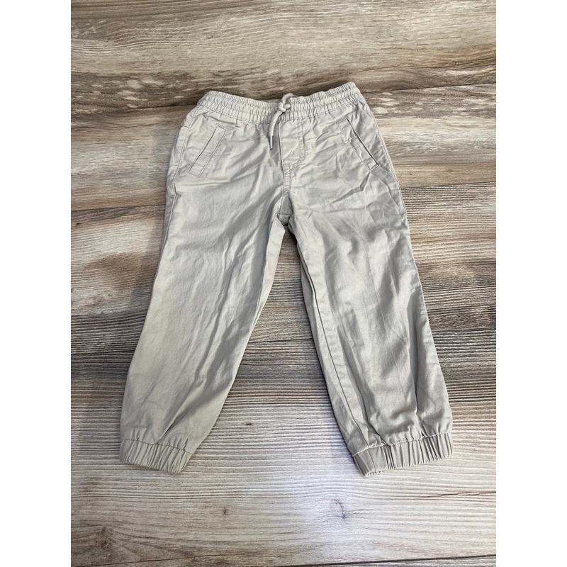Old Navy Drawstring Jogger Pants Beige sz 2T Beige 2T
