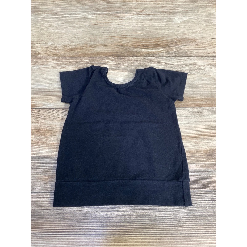 Short Sleeve Shirt Black sz 12-18m Black 12m
