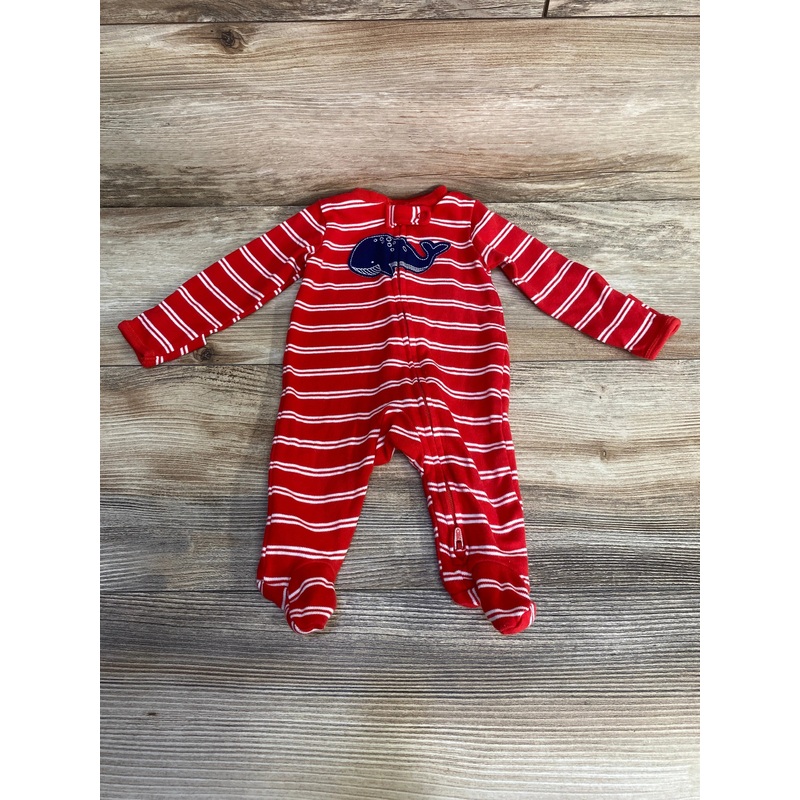 Simple Joys Striped Sleeper Red sz Newborn Red Newborn