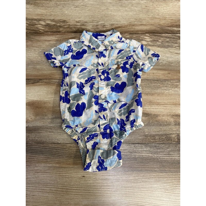 Baby Gap Button-Up Bodysuit Beige sz 6-12m Beige 6m