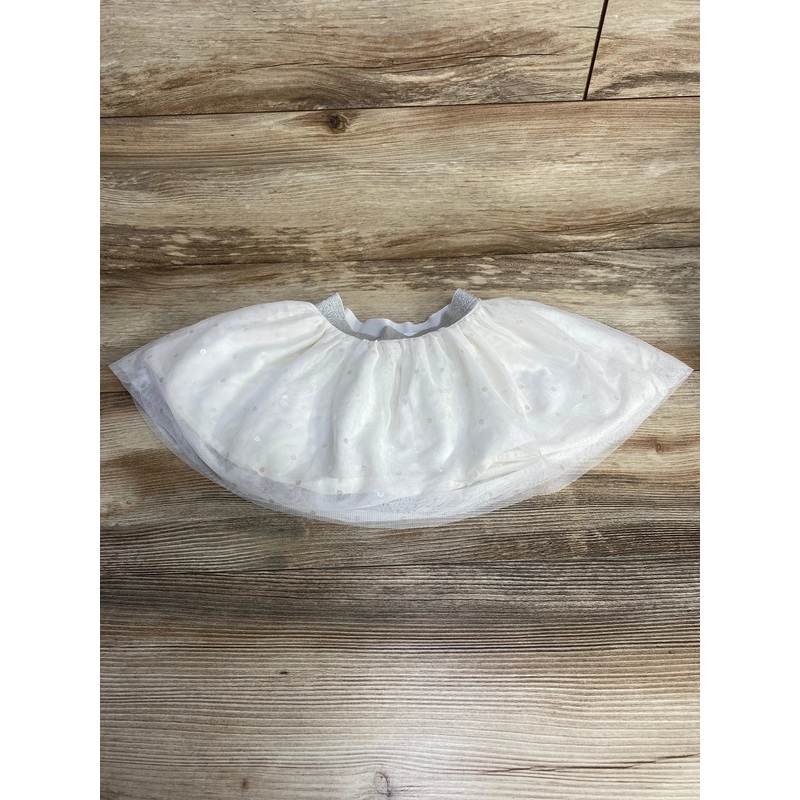 Baby Gap Tutu Skirt White sz 12-18m White 12m