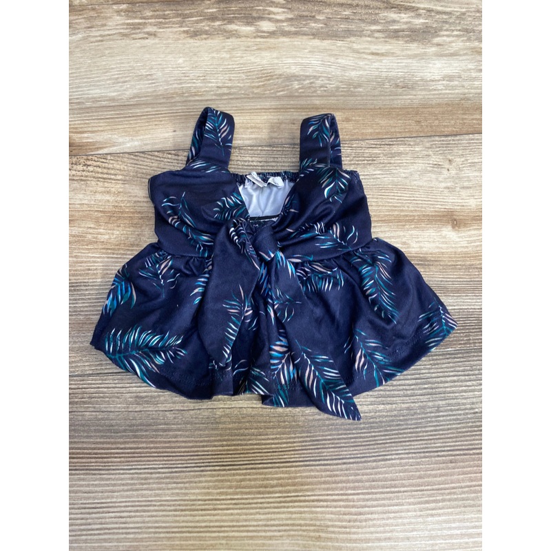 Bailey’s Blossoms Sleeveless Top Navy sz 0-3m Navy Newborn