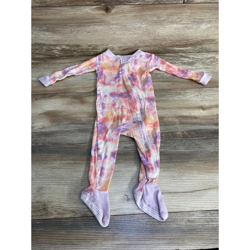Burt’s Bees Baby Organic Tie-Dye Sleeper Pink sz 3-6m Pink 3m