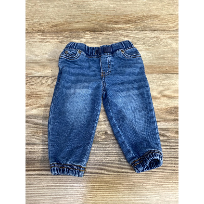 Carter’s Drawstring Jogger Jeans Blue sz 9m Blue 9m
