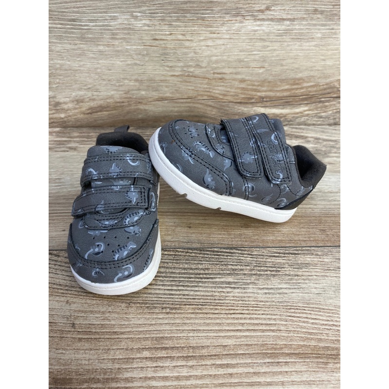 Carter’s Every Step First Walker Neo Dino Casual Sneakers Grey sz 4c