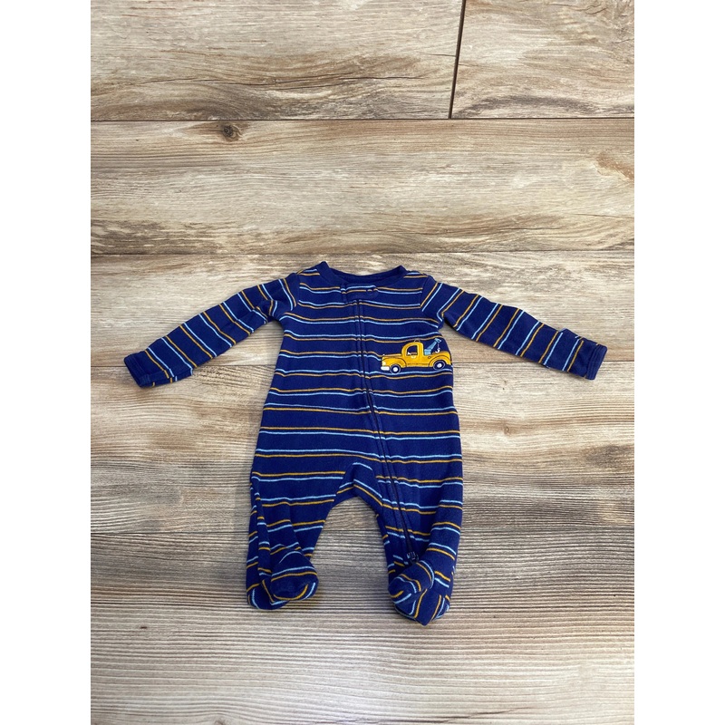 Carter’s Striped Sleeper Navy sz Newborn Navy Newborn