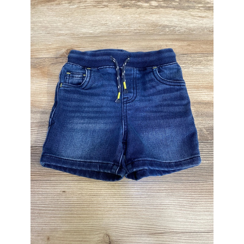 Cat & Jack Drawstring Denim Shorts Blue sz 18m Blue 18m