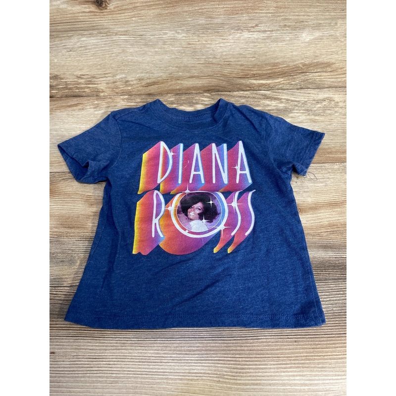 Diana Ross T-Shirt Blue sz 4T Blue 4T