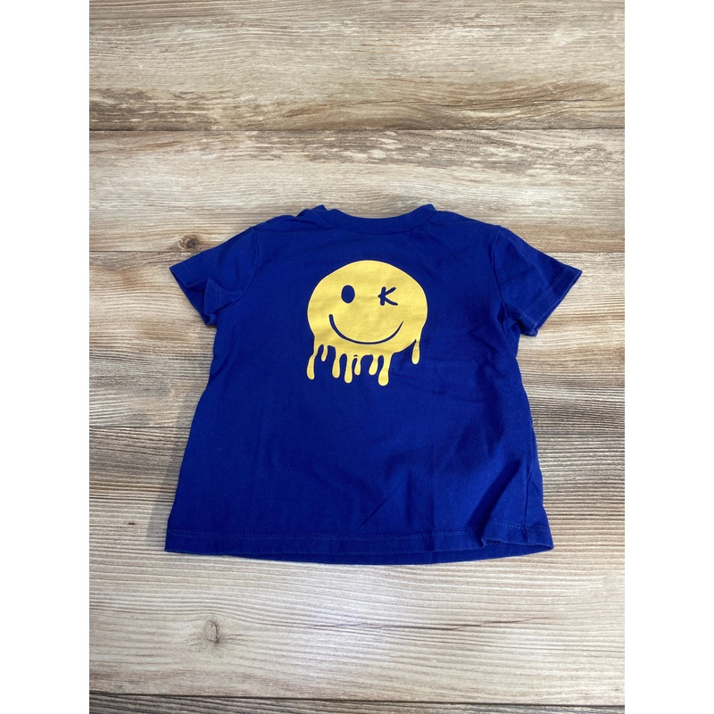Epic Threads Smiley Face Shirt Blue sz 2T Blue 2T