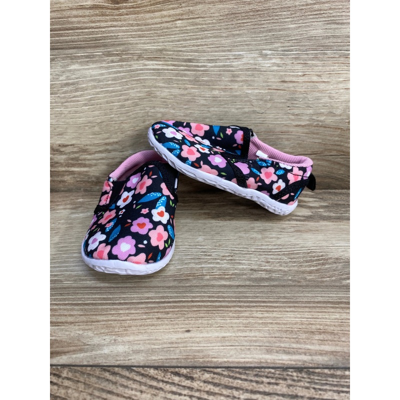 FEETCITY Slip On First Walking Shoes Flowers sz 6-12m