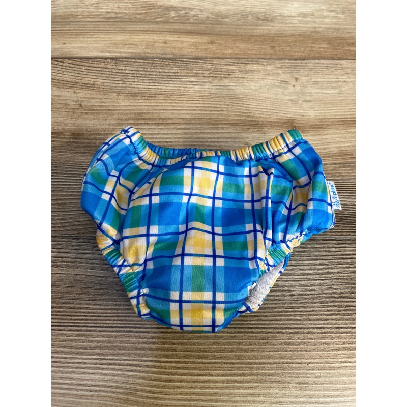 iplay Plaid Swim Diaper Blue sz 18m Blue 18m
