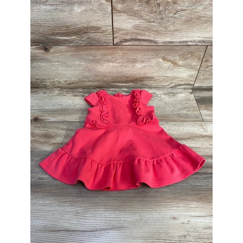 Janie and Jack Ruffle Dress Pink sz 6-12m Pink 6m