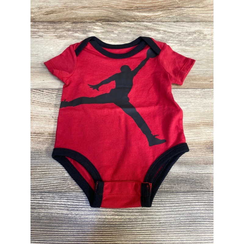 Jordan Logo Bodysuit Red sz 3m Red 3m