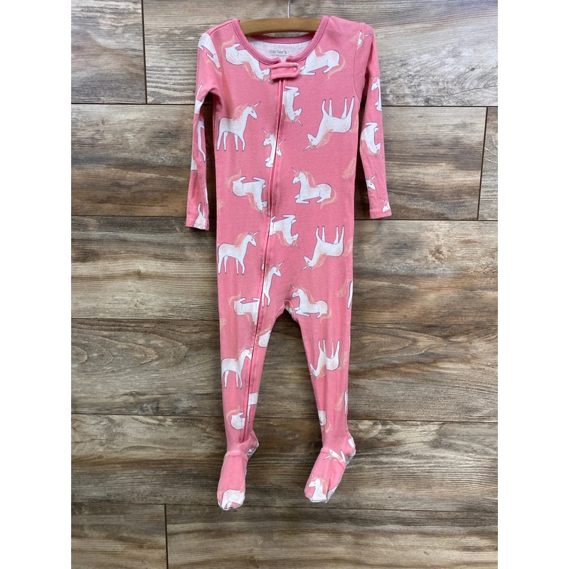 Just One You Zipper Unicorn Sleeper Pink sz 2T Pink 2T