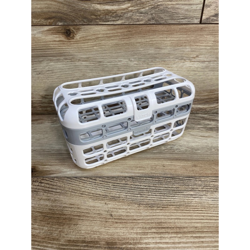Munchkin Deluxe Dishwasher Basket – White/Grey
