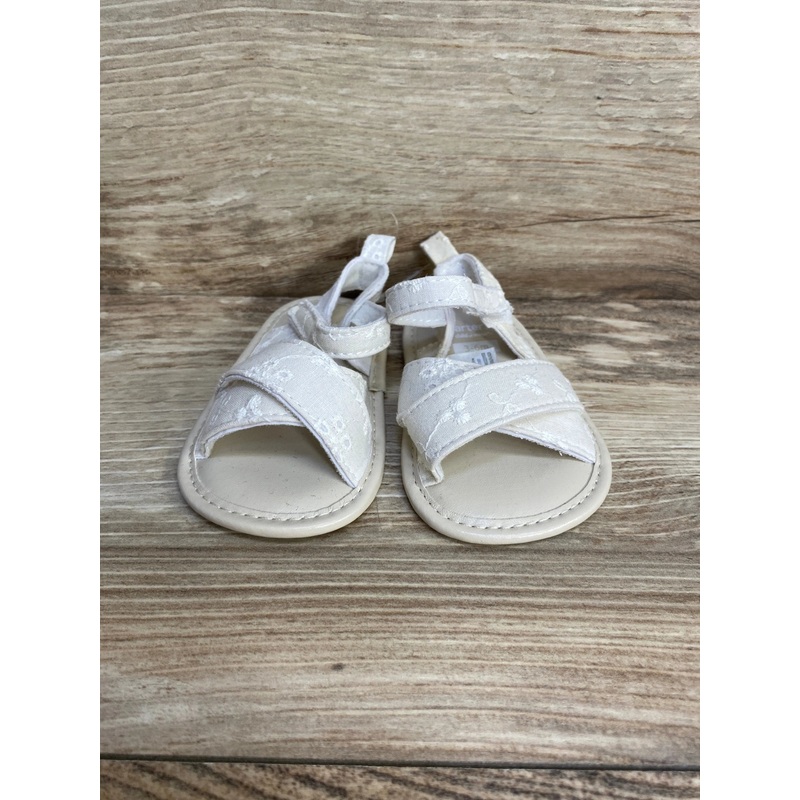 NEW Child of Mine Off White Sandals sz 3-6m