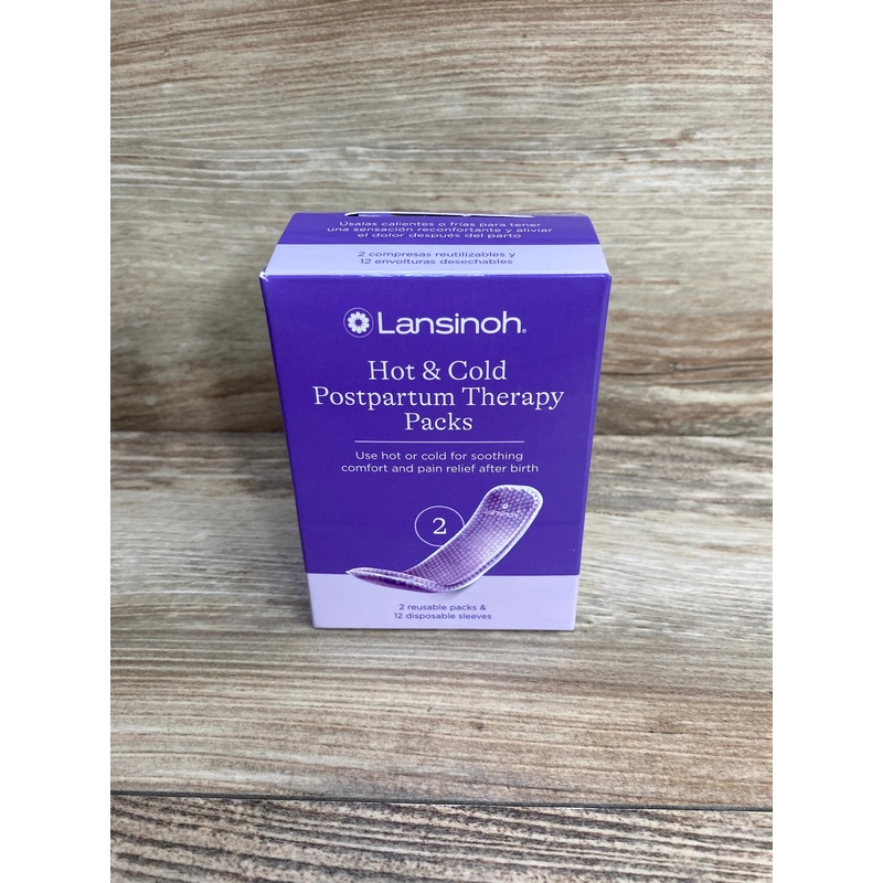 NEW Lansinoh Hot and Cold Postartum Pads, 2ct