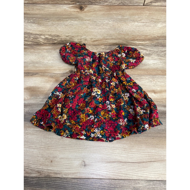 Old Navy Floral Cinched Waist Dress Red sz 2T Red 2T