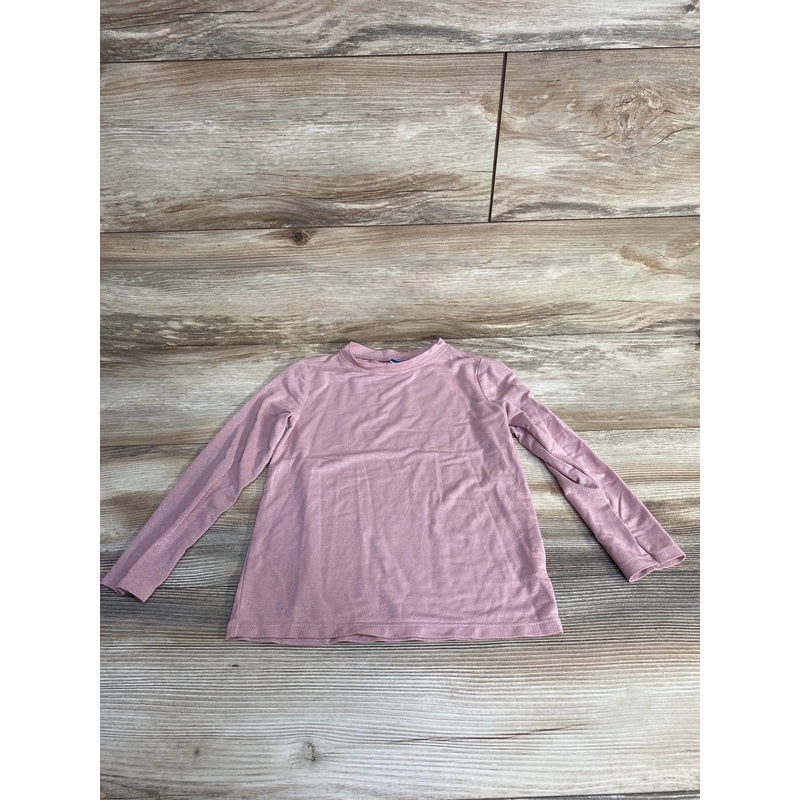 Old Navy Long Sleeve Sparkly Shirt Pink sz 4T Pink 4T