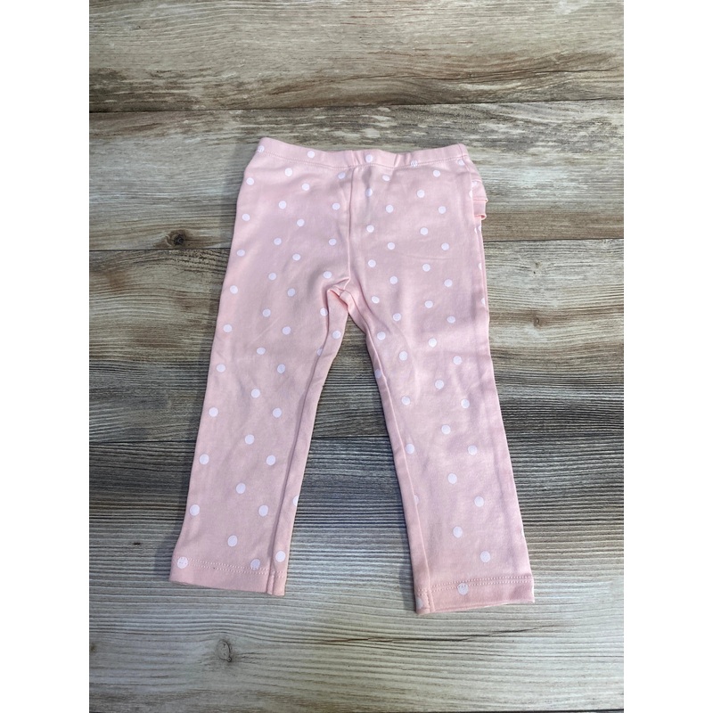 Pekkle Polka Dot Leggings Pink sz 18m Pink 18m