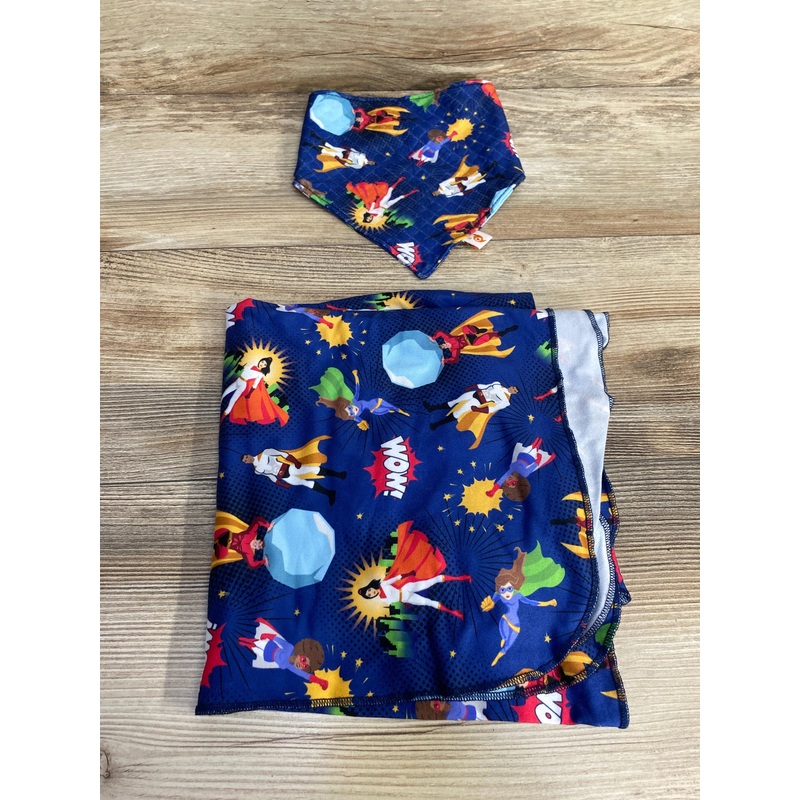 Bumblito Stretch Swaddle Set in Never Alone