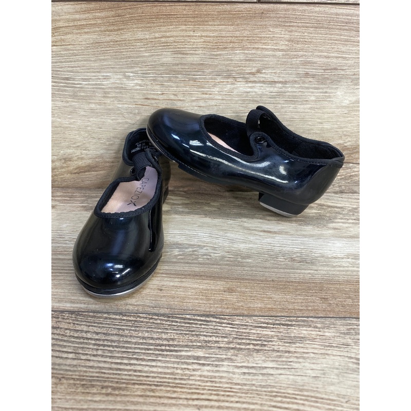 Capezio Jr. Tyette Tap Shoes Black sz 10c