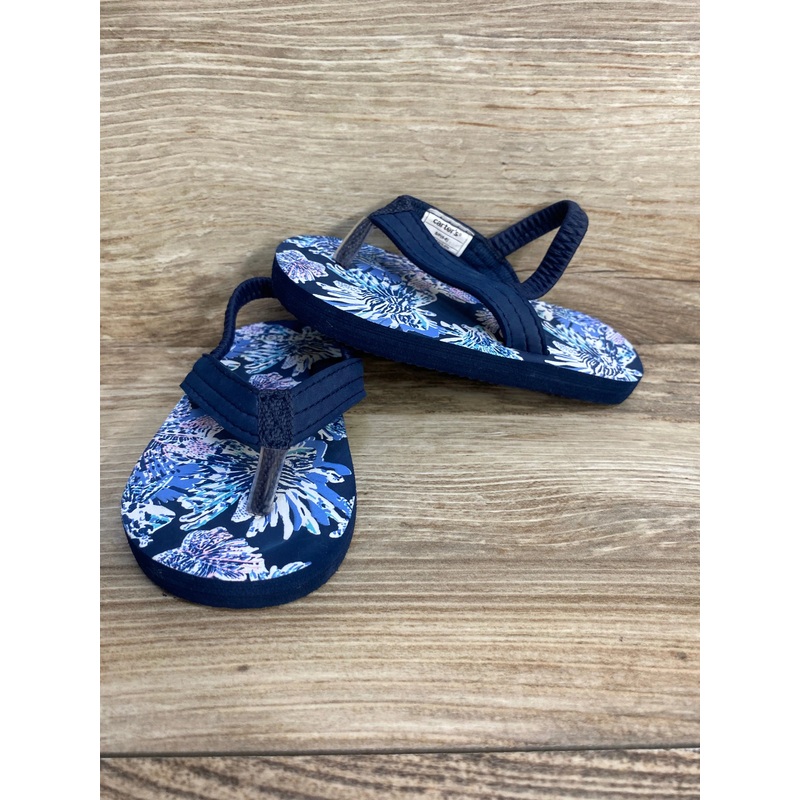 Carter’s Arely Flip Flops Navy sz 5/6c
